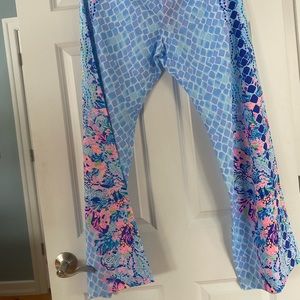 Lily Pulitzer long pants with elastic waist size large